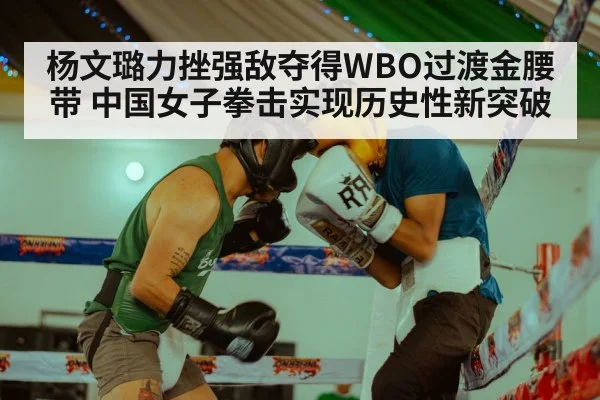 杨文璐力挫强敌夺得WBO过渡金腰带 中国女子拳击实现历史性新突破